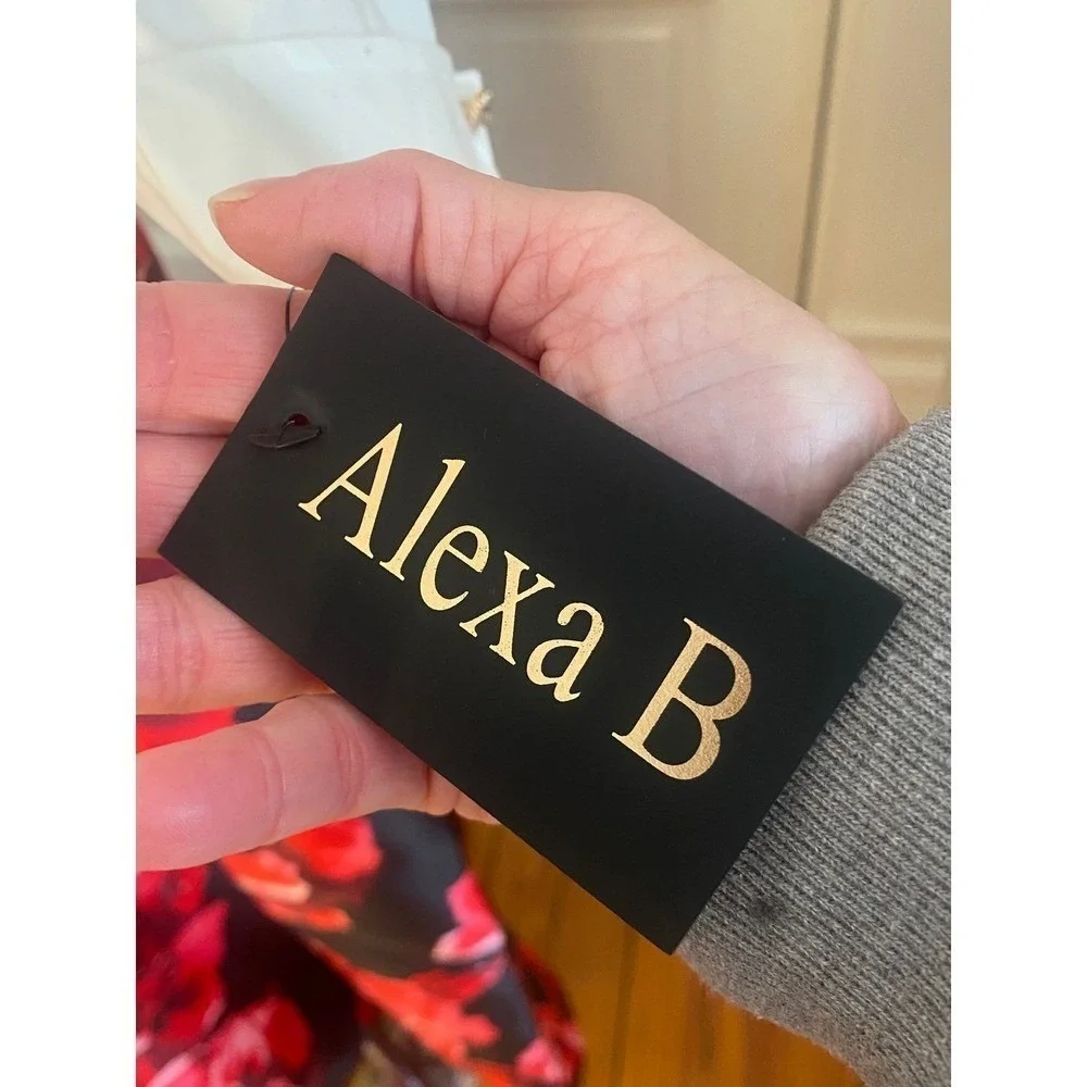 Alexa B pattern chic material